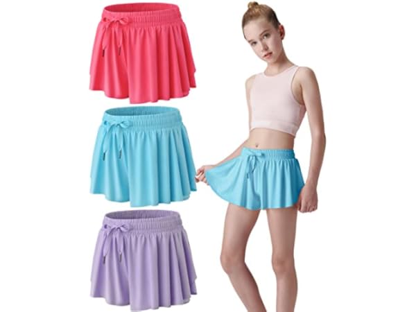 Workout Shorts for Girls Thumbnail
