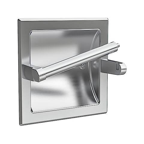 Recessed Toilet Paper Holder with Storage Niche – Hammer and Nail Studios