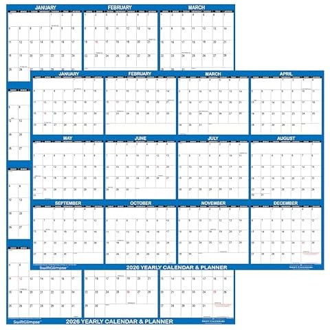 Year Wall Calendars