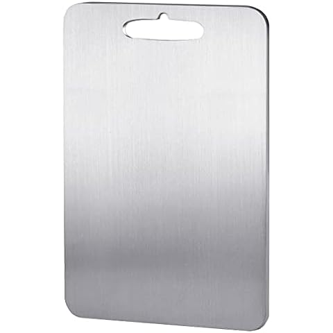 1pc Stainless Steel Cutting Board 304 Stainless Steel Chopping Board  Household Moulding Board Metal Chopping Blocks for Home Resturant Use