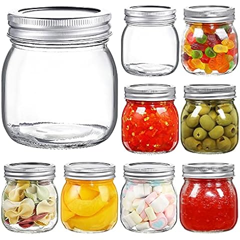 Willdan Glass Spice Jars Set - 3 Pack