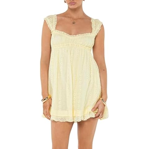 Yellow Mini Dresses