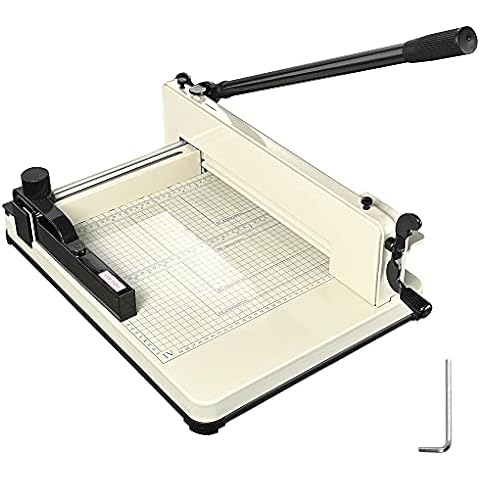 Swingline Guillotine Paper Cutter Heavy Duty, 12 Inch Paper Cutting Board  with Guard Rail, Blade Lock, Cuts Up to 10 Sheets, Professional Manual Paper  Cutter Trimmer for Scrapbooking, Crafts & Photo.
