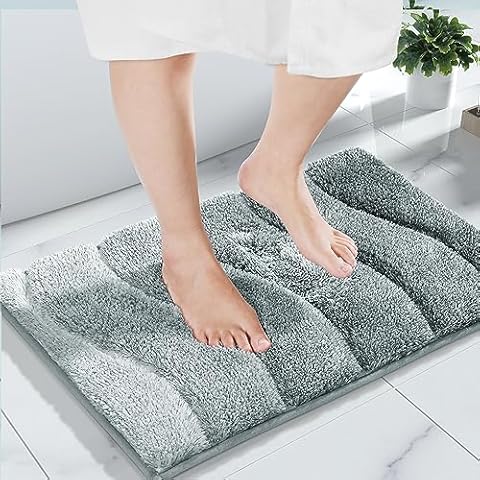 Yimobra Premium Bathroom Rug Non Slip Fluffy Bath Mat, Incredibly