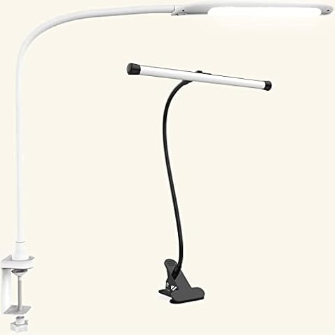 YOUKOYI LED Desk Lamps for Home Office, Rechargeable Battery Operated White