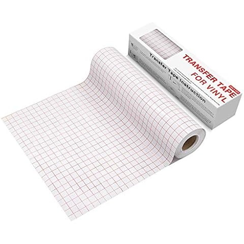 YRYM HT HTV Heat Transfer Vinyl Rolls - 12 x 10ft White HTV Vinyl for  Shirts, Iron on Vinyl for Cricut & All Cutter Machines - Easy to Cut & Weed  for