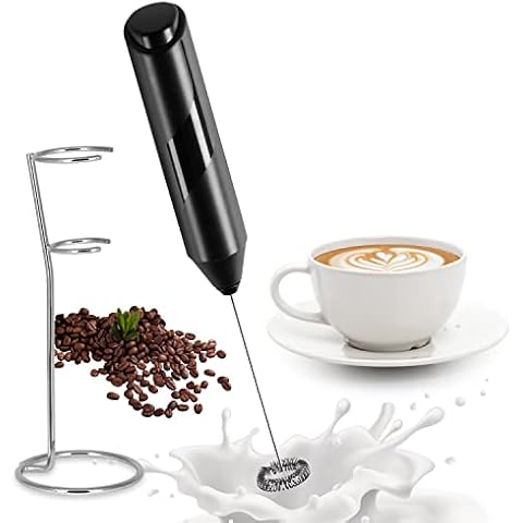 Fitnate Stainless Steel Handheld Milk Frother & Reviews