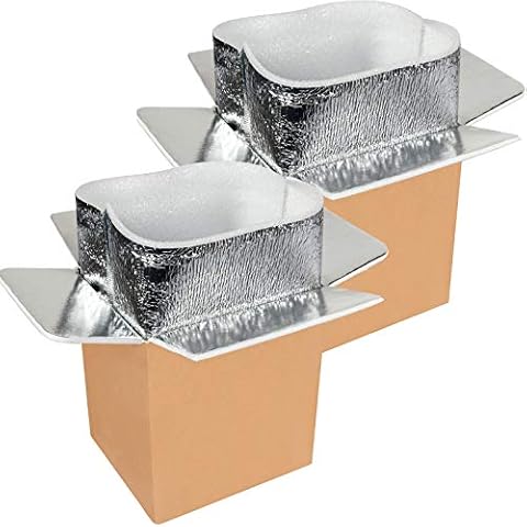 Foil Insulated Bubble Box Liners, 11 x 8 x 6 (Fits in USPS Medium Flat  Rate Boxes)