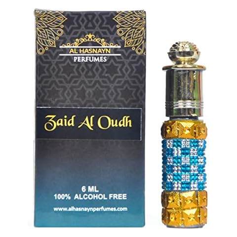 Hijaz Agarwood Oud Alcohol Free Arabian Fragrance Oil for Men - 12ml