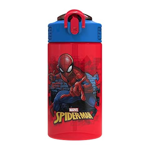 Zak Designs Marvel Spider-Man Kelso Toddler Cups For Travel or At