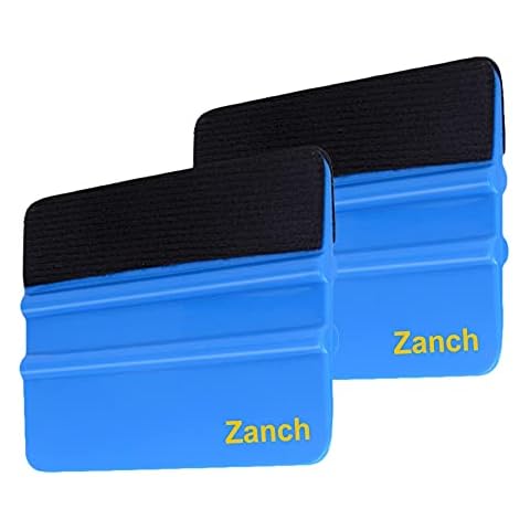 Zanch Knife Tape Vinyl Wrap Tool Kit, Cutting Tape Finish Line Vinyl Film  Knife Less Tape, Felt Squeegee Micro Squeegee Safety Cutter with Knife
