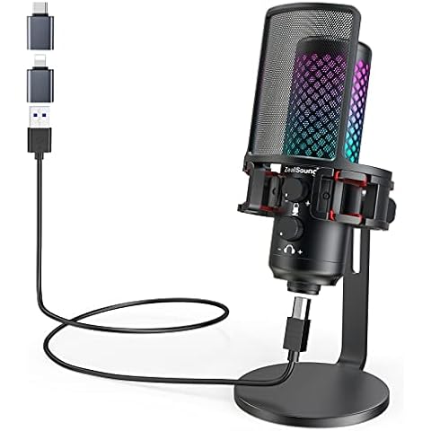 PROAR XLR/USB Dynamic Microphone,PC Computer Microphone for  Podcasting,Vocal Recording,Live Streaming,Gaming,Voice-Over,All Metal  Professional Studio Mic Kit with Noise Cancelling,USB-C Port - Yahoo  Shopping