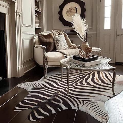 Zebra Print Area Rugs