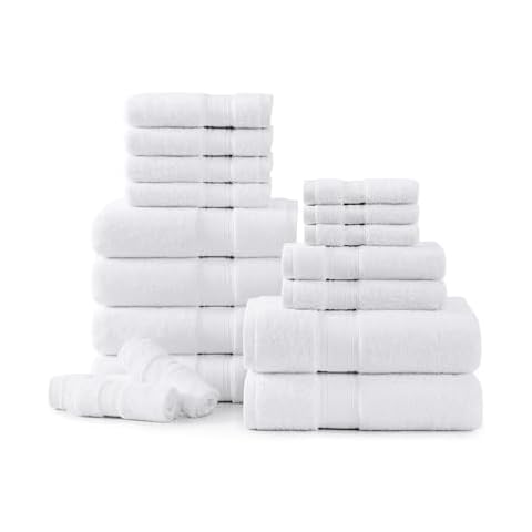 Zero Twist Bath Towel Sets