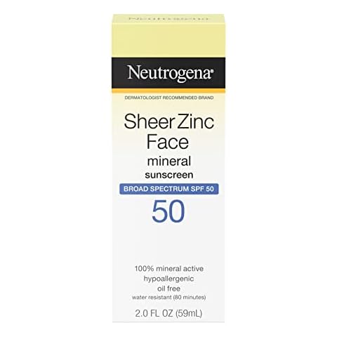 Zinc Oxide Facial Sunscreens