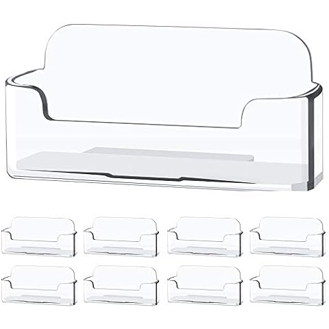 Leicraft Acrylic Business Card Holder for Desk,Card Organizers and