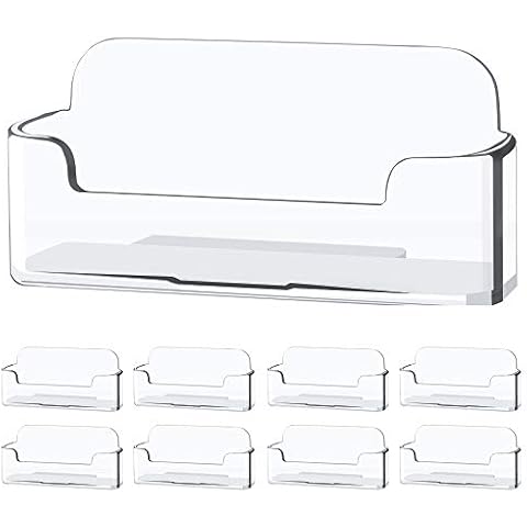 Leicraft Acrylic Business Card Holder for Desk,Card Organizers and