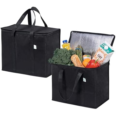 Zipper Reusable Grocery Bags