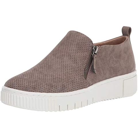 Zipper Slip-On Sneakers for Women