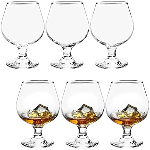 JoyJolt Cask Brandy Glasses 13.5 oz Set of 4 Glasses