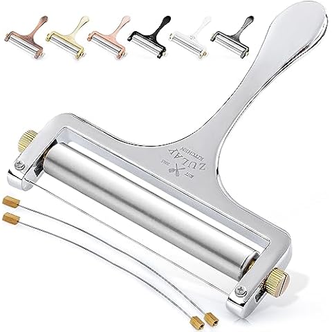 Bellemain Stainless Steel Wire Cheese Slicer - Hand Held Cheese